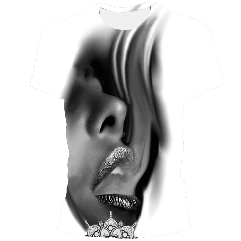 

2021 New Chucky Summer T-shirt Men's 3D Printing Printed T-shirt Fashion Casual Boys Short Sleeve Cool Top T-shirt