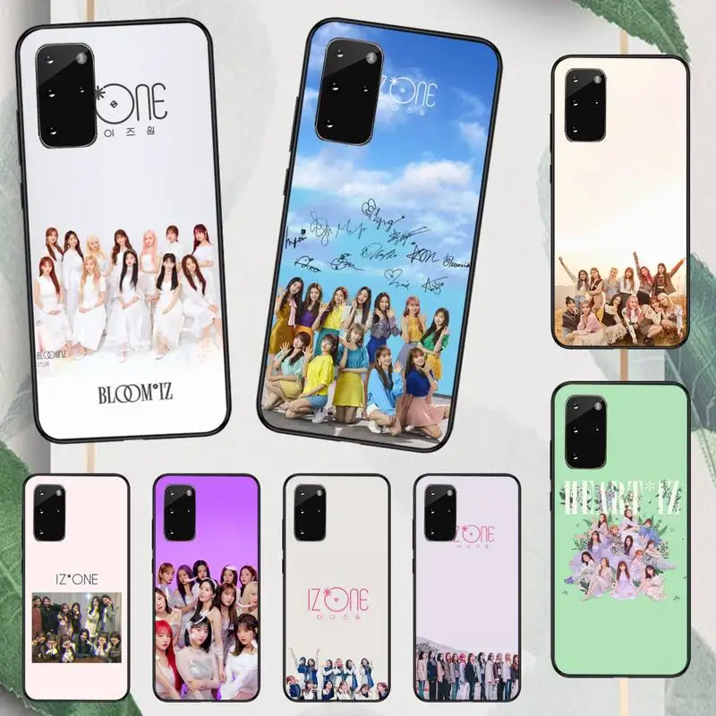 

Korean kpop IZONE Girl group Phone Case For Samsung galaxy A S note 10 12 20 32 40 50 51 52 70 71 72 21 fe s ultra plus
