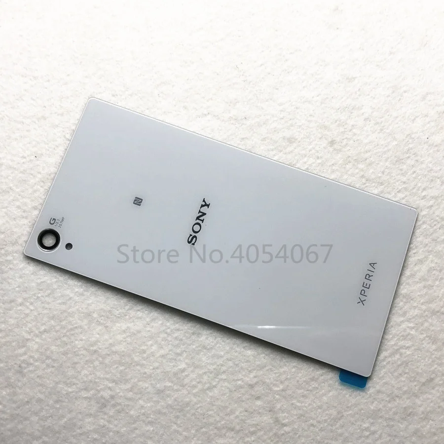 Z1 Задняя стеклянная крышка корпуса Замена для sony Xperia Z1 L39H C6902 C6903 задняя крышка батарейного отсека с NFC антенной