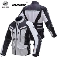 duhan men moto jacket waterproof motocross equipment gear cotton underwear cold proof mens cloth body armor motorcycle jacket