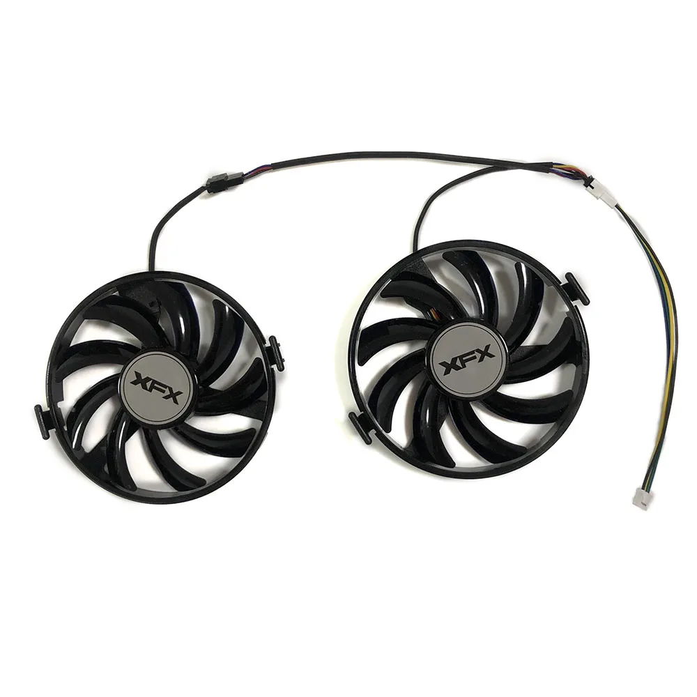 XFX RX460 Стандартный графический процессор VGA охлаждающий вентилятор для 2 ГБ/4 ГБ R9