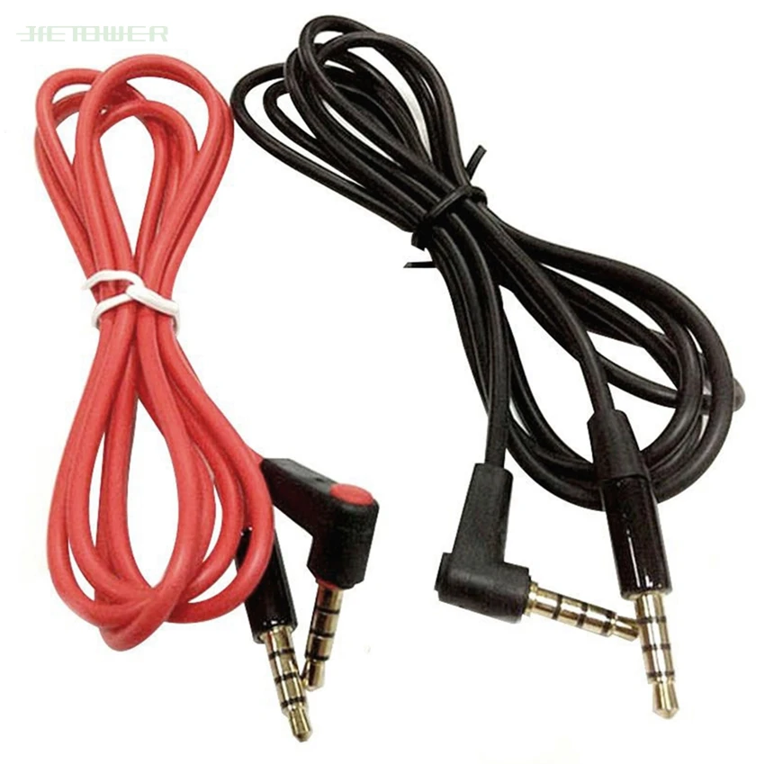 50 шт./лот красный 4 до 4/3 3 коленчатый аудио кабель 5 мм штекер-штекер Detox/Pro сменный