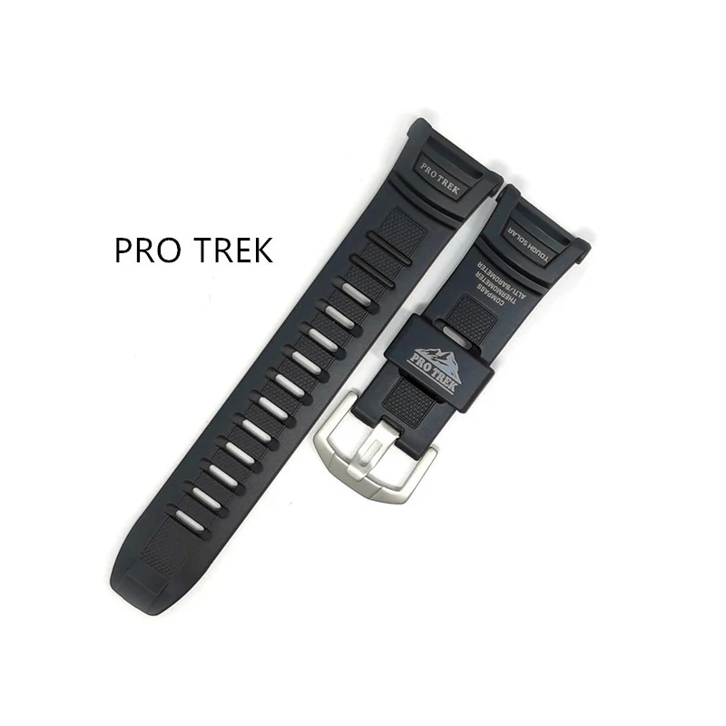 Ремешок резиновый спортивный для Casio G-shock PRG-130 PRW1500 PRW-1500 PRG130 PRG-130Y мужской