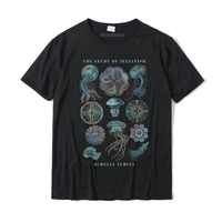 earth day the study of jellyfish t shirt cotton birthday tops t shirt high quality men t shirts casual