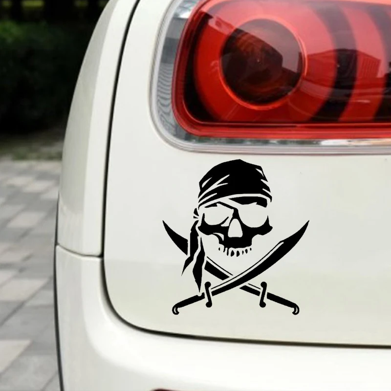 

Fashion JDM Pirate Styling Cartoon Graffiti Car Stickers Window Bumper Cover Scratches Decal Decoration Accessories KK16*14cm