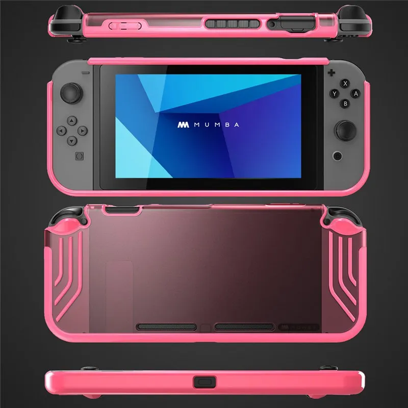 Для nintendo Switch чехол Mumba Slimfit серии Премиум Тонкий прозрачный гибридный защитный чехол для nintendo Switch выпуска