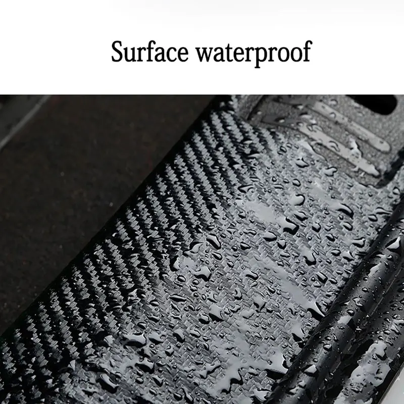 Car Rear Bumper Stickers Trunk Guard Plate Carbon Fiber Leather Protective Strip For Alfa Romeo Spider Giulia Giulietta 147 159 |