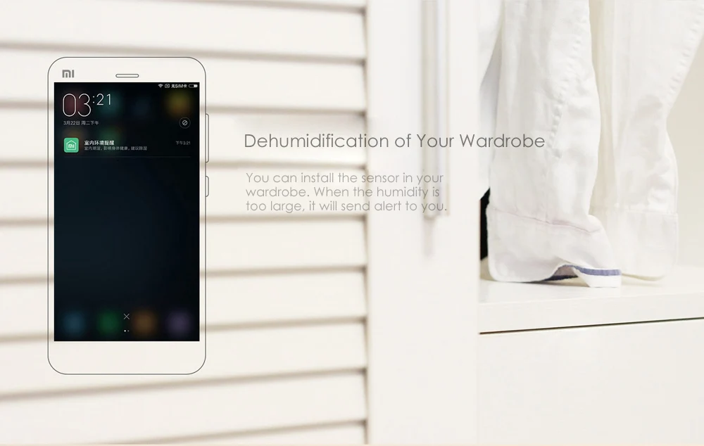 xiaomi Aqara умный датчик температуры Hu mi dity, ZigBee Wifi беспроводная работа с xiaomi Smart home mi jia mi home App