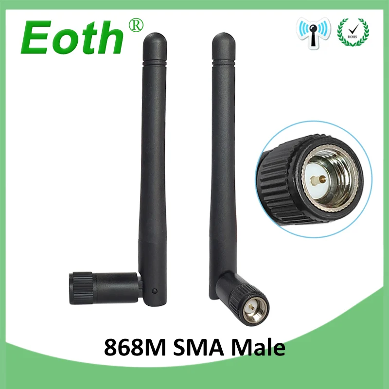Оптом 20 шт 868 МГц 915 МГц антенна 3dbi SMA разъем GSM антенна 868 МГц 915 МГц антенна gsm белая маленькая антенна Lorawan