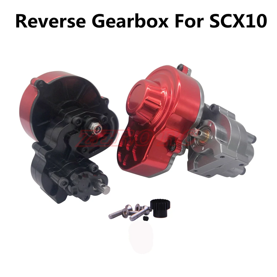 1/10 RC CAR AXIAL SCX10 REVERSE ASSEMBLED GEARBOX CENTER TRANSMISSION WITH STEEL GEAR SET | Игрушки и хобби