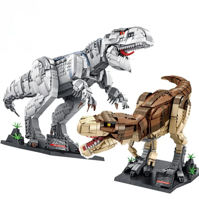 Новый набор строительных блоков серии Юрского периода The Indominus Rex классические