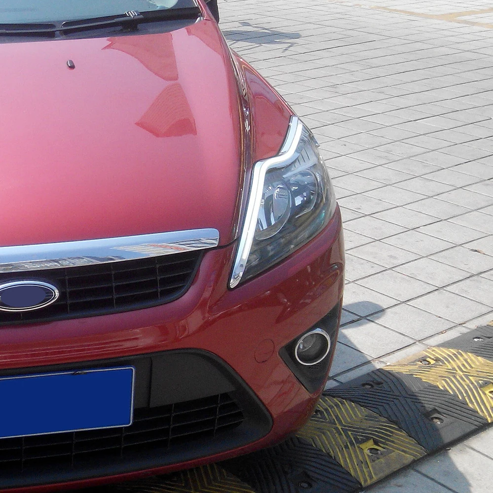 2 шт. для Ford Focus 2 MK2 2009 2010 2011 светодиодный фонарь для автомобиля украшение фар желтый указатель поворота DRL светодиодный фонарь дневного света