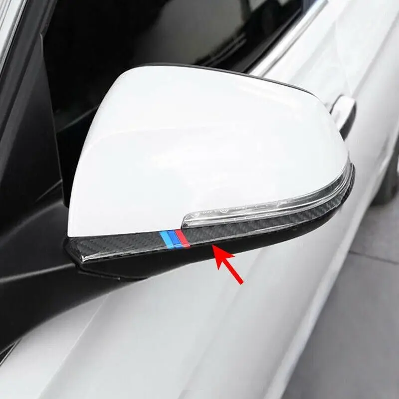 

Accessories Side mirror strip For BMW F30 F34 F32 3 4 Series Replacement Auto Carbon Fiber Trim