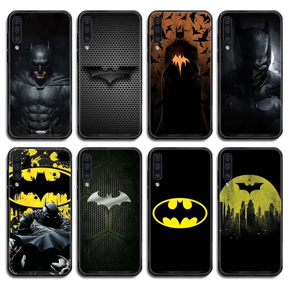 Бэтмен Логотип Горячая продажа DC оболочка черный чехол для телефона Корпус Samsung