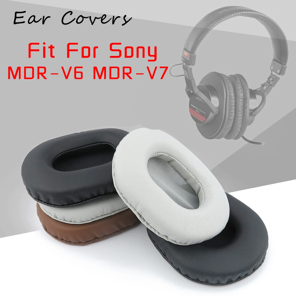 

Ear Covers Earpads For Sony MDR V7 V6 MDR-V7 MDR-V6 Headphone Replacement Earpads Ear-cushions