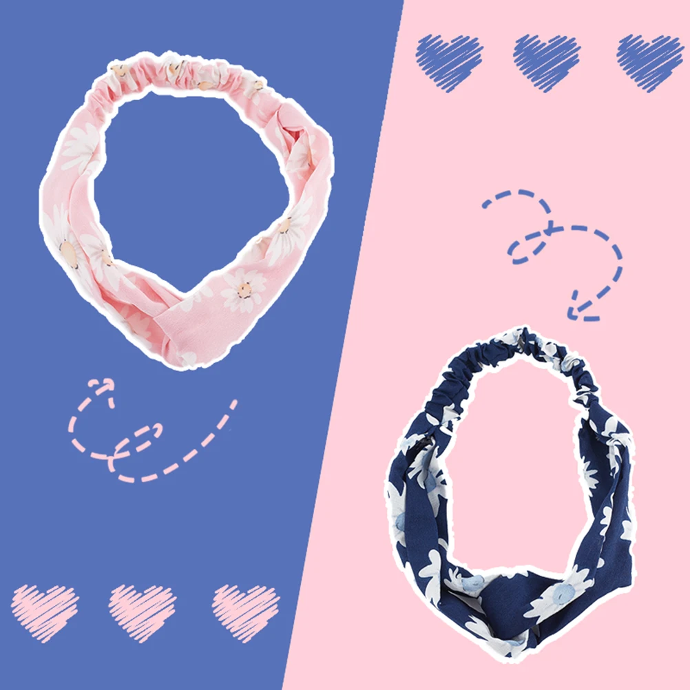 

Summer Hair Bands Soft Cross Turban Hairband Women Hair Accessories Girls Headband Fabric Floral Hair Band Ladies Hoop