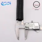 Резьбовой шланг для пылесоса EVA, внутренний 25 ммвнешний 32 мм, полировальная машина для стен, специальная Резьбовая трубасильфон, деталь для пылесоса