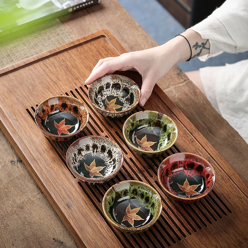 4 шт. керамическая посуда для напитков китайский чайный набор кунг-фу чайные