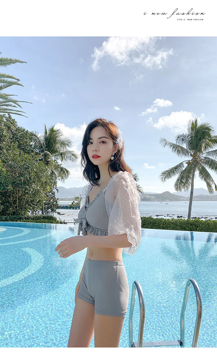 Женские купальные костюмы женская одежда для плавания раздельные бикини из двух