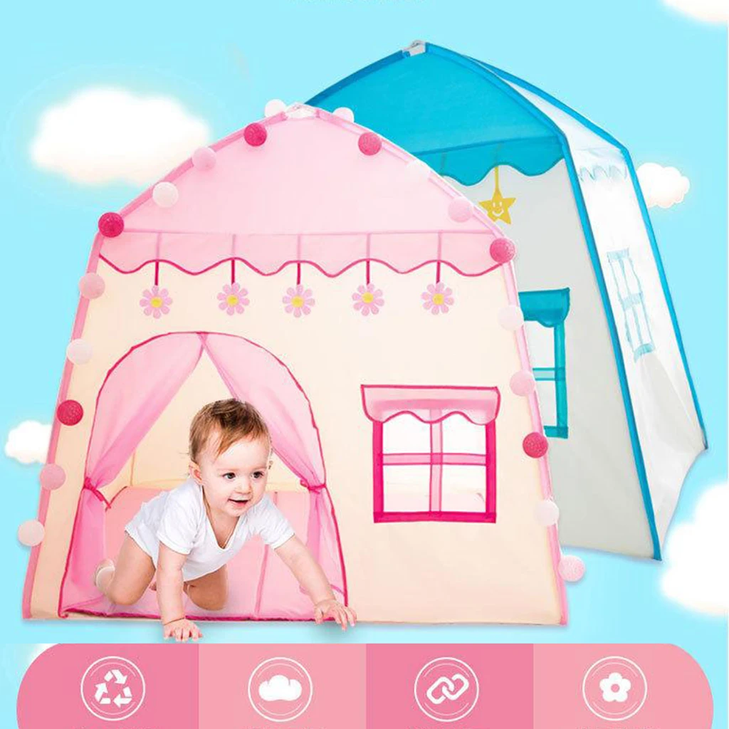 

Child Play Tent Pretend Play Up Baby Tents Home Garden Themed Party Toy