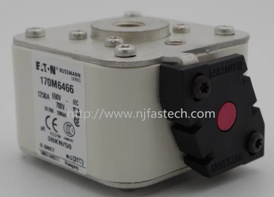 Новый оригинальный Электрический предохранитель 1250A 690V 170M6466 мощность