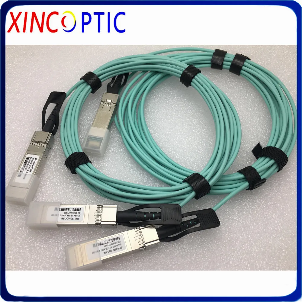 25GBASE SFP28 AOC кабель 30 м модуль OM3 активный оптический 25 Гбит/с поддержка