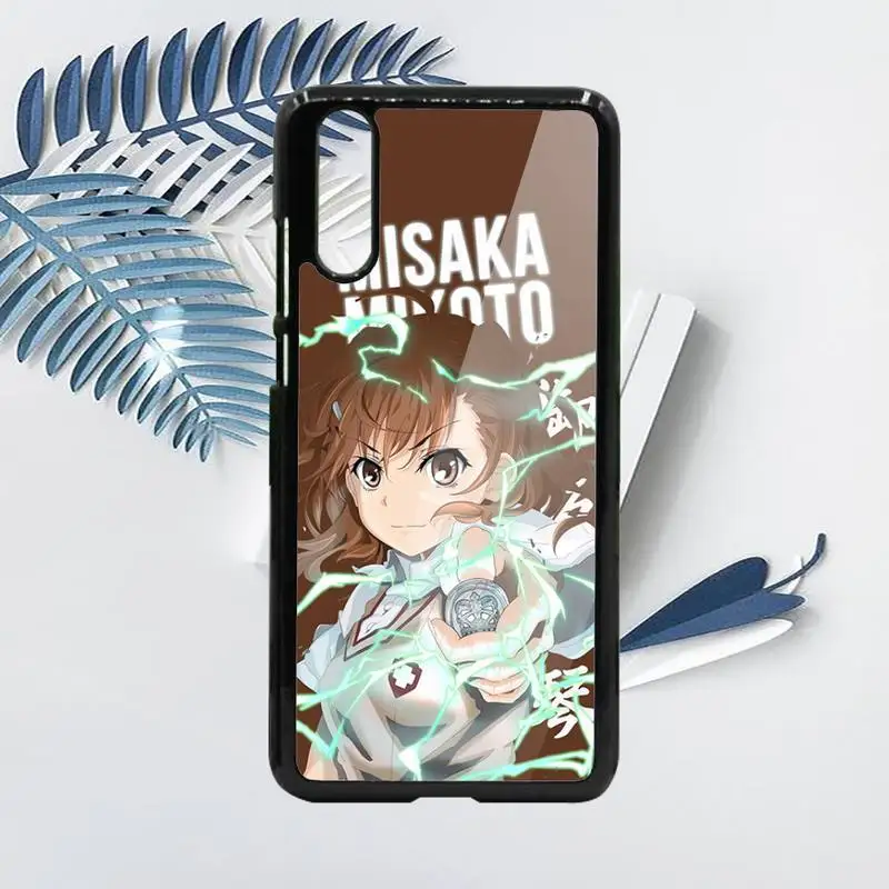 

A Certain Scientific Railgun anime Phone Case PC For Samsung galaxy S note 8 9 20 10 e lite2019 plus pro ultra