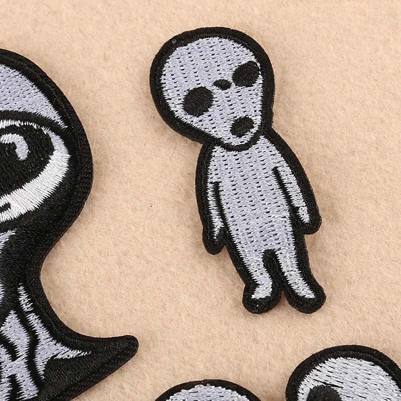 Нашивки с вышивкой в стиле милитари нашивка черепом тактические тонкие нашивки