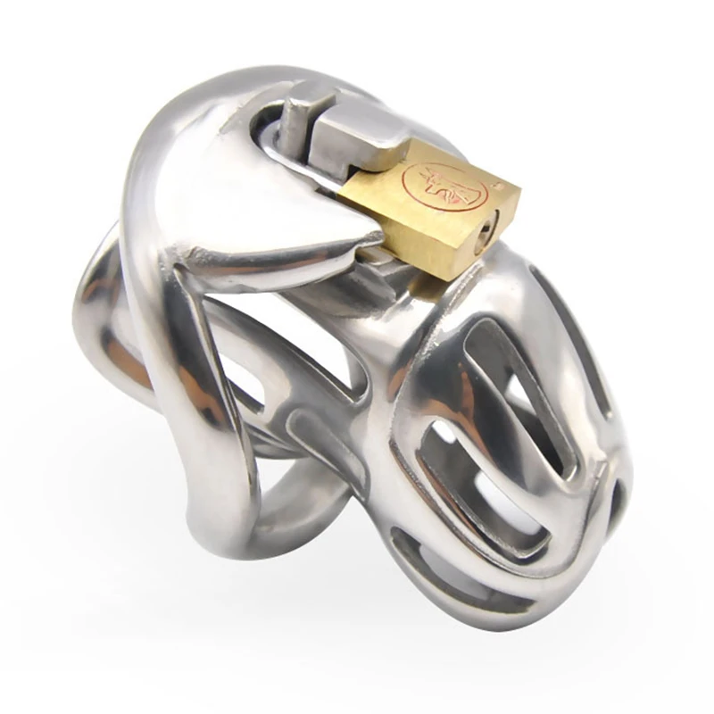 DIY Electric Shock 316 Stainless Steel Male Chastity Device Electro Cock Cage Penis Rings BDSM Adult Sex Toys For Men. | Красота и