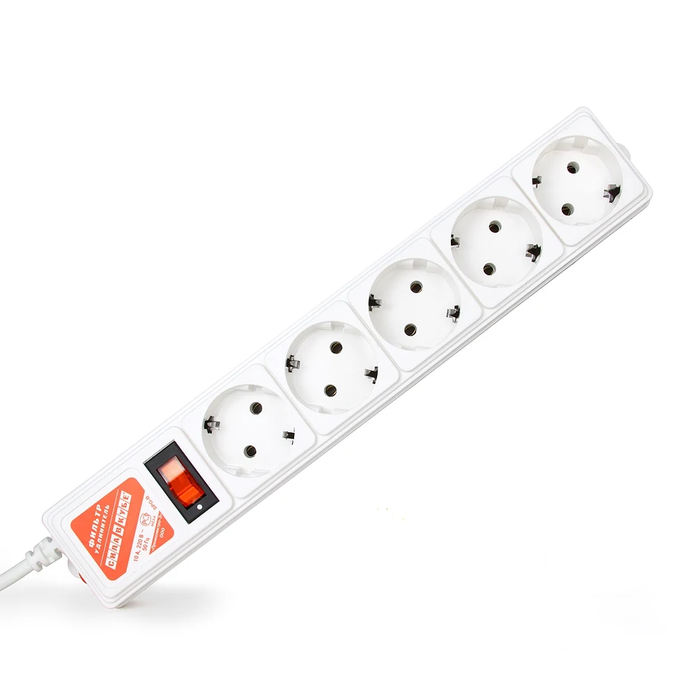 Сетевой фильтр Power Cube 5 Socket 3m White SPG-B-10-WHITE | Обустройство дома
