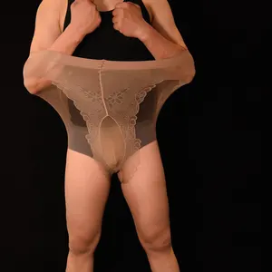 Размера плюс, мужские колготки до 100 кг, сексуальные блестящие колготки, мужские чулки, прозрачное Эротическое белье для геев