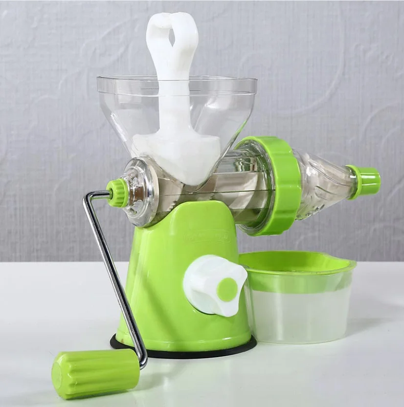 The Original Healthy Juicer Manual Citrus Squeezer Hand-Cranking Juice Reamer / Extractor for Fruits and Vegetables | Дом и сад
