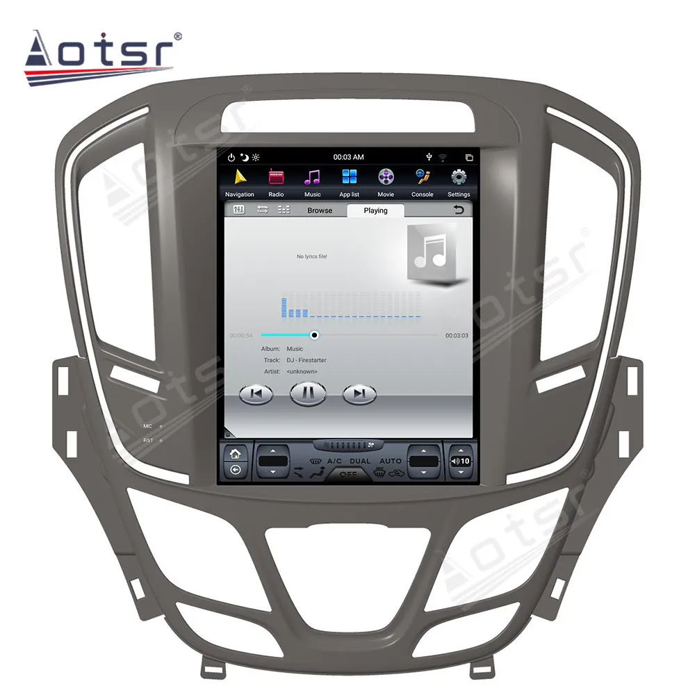 

4+128G Tesla Screen Multimedia Stereo Android Player For Buick Regal 2014 2015 2016 2017 2018 GPS IPS Navigation Radio Head Unit