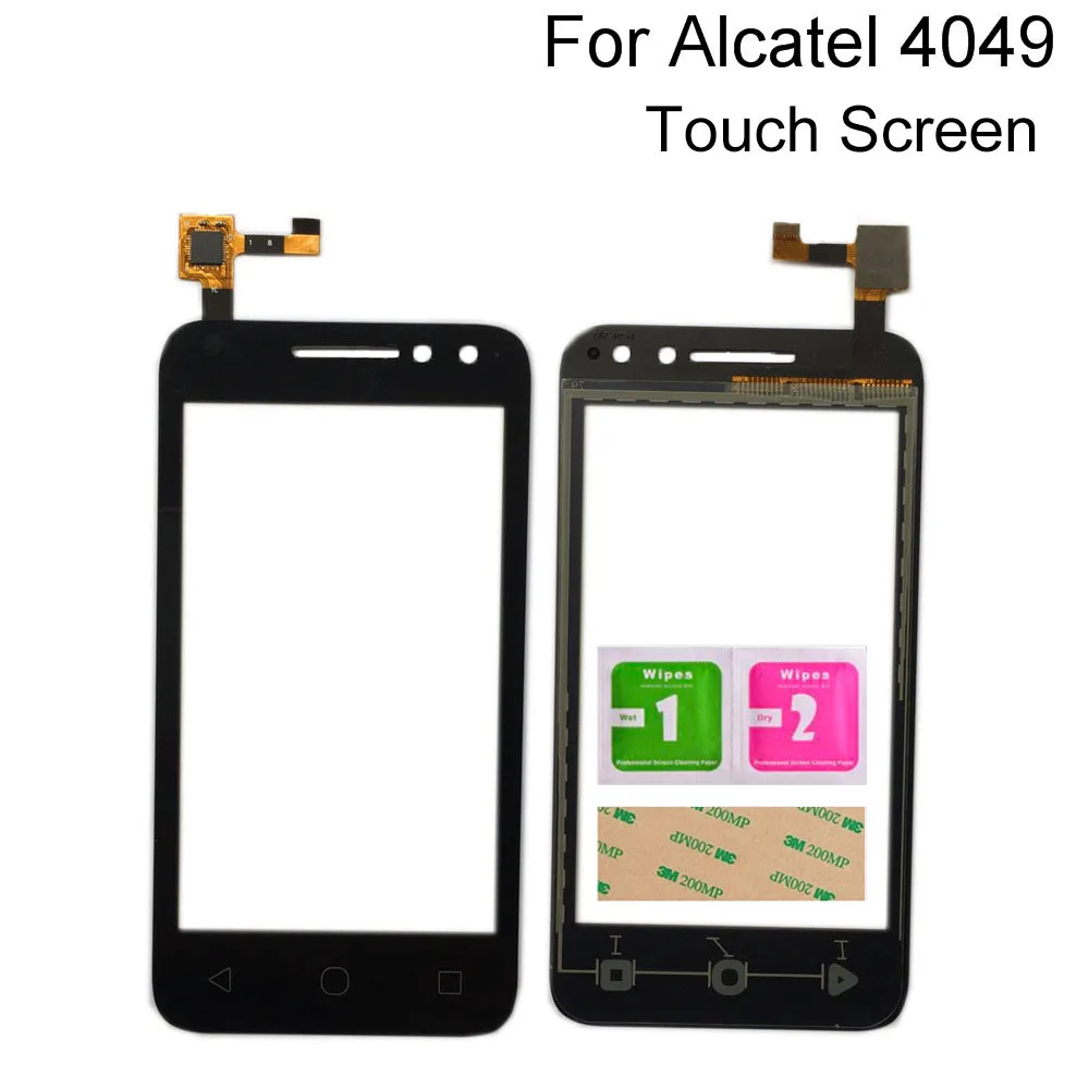 

Панель дигитайзера для Alcatel U3 3G 4049D 4049 OT4049, сенсорный экран, инструменты для сенсорного экрана, 3 м, клеевые салфетки