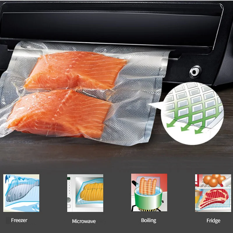 Vacuum Seal Bags рулон для упаковка хранения продуктов запайки не содержащего бисфенол