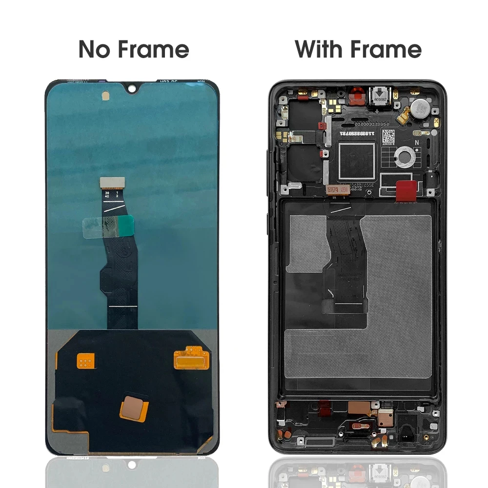 Pantalla OLED t&aacute;ctil para Huawei P30, piezas de repuesto de digitalizador LCD, ELE-L29 ELE-L09-2