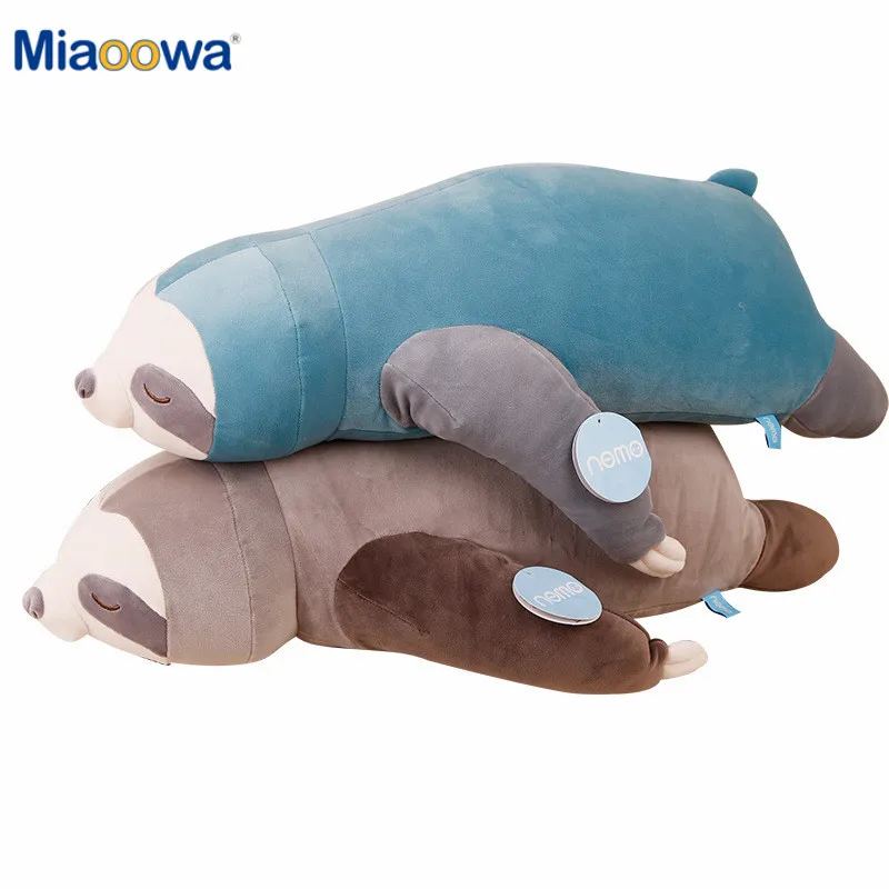 65-100CM Soft Simulation New Cute Stuffed Sloth Toy Plush Sl