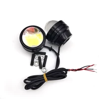 2pcs 6000k 6k hid highlight fog lights reverse lamp bull eye led projector light