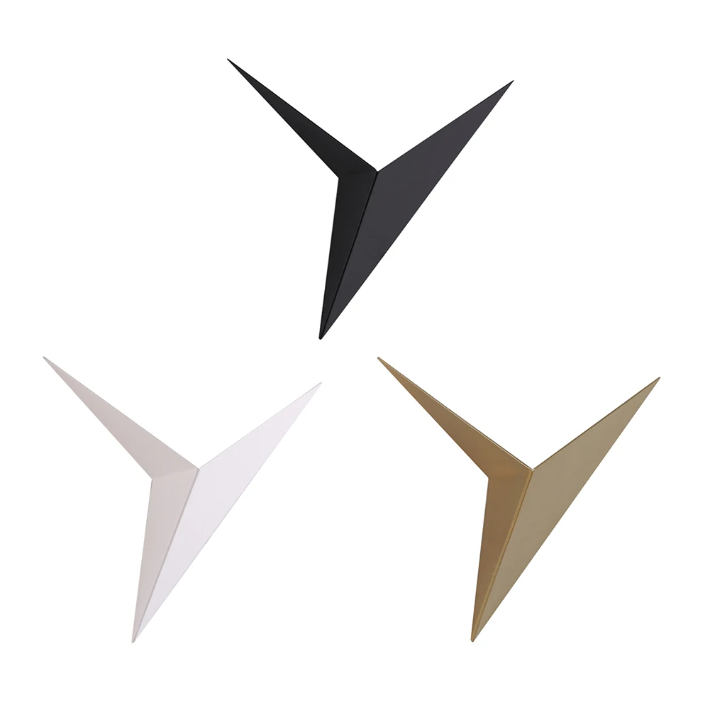 

LED Wall Lamps Nordic style Modern minimalist triangle shape Indoor Wall Lamps Living Room Lights 3W AC85-265V Simple Lighting