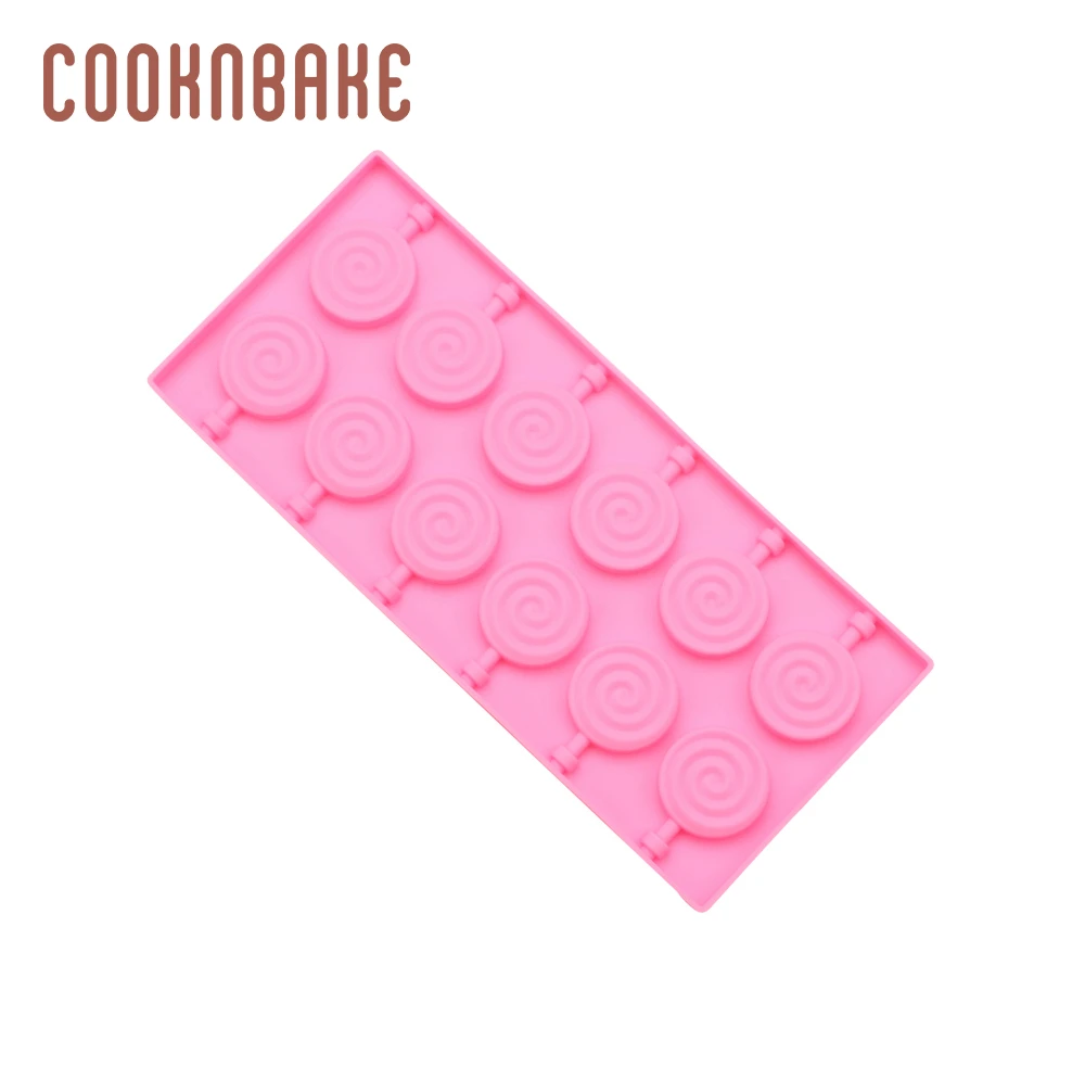 Форма для леденцов COOKNBAKE силиконовая форма конфет шоколада 12 Полость вокруг