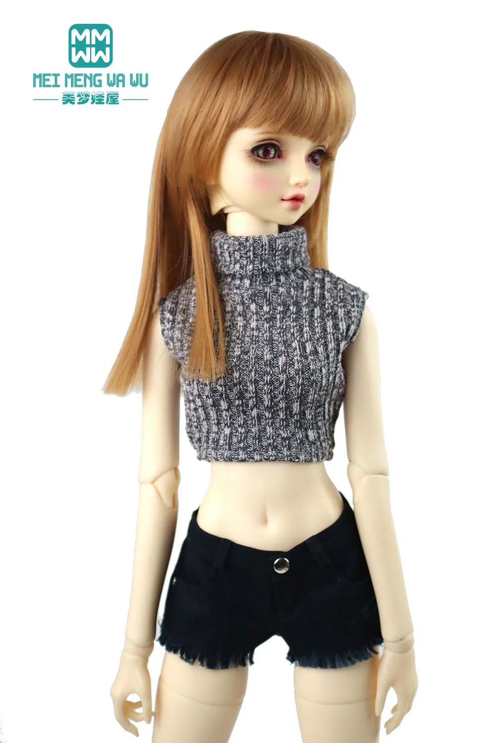 

BJD Doll clothes Fashion sweaters, mini skirts, wool cardigans for 58--60CM 1/3 BJD DD SD Toys Ball Jointed Doll accessorie