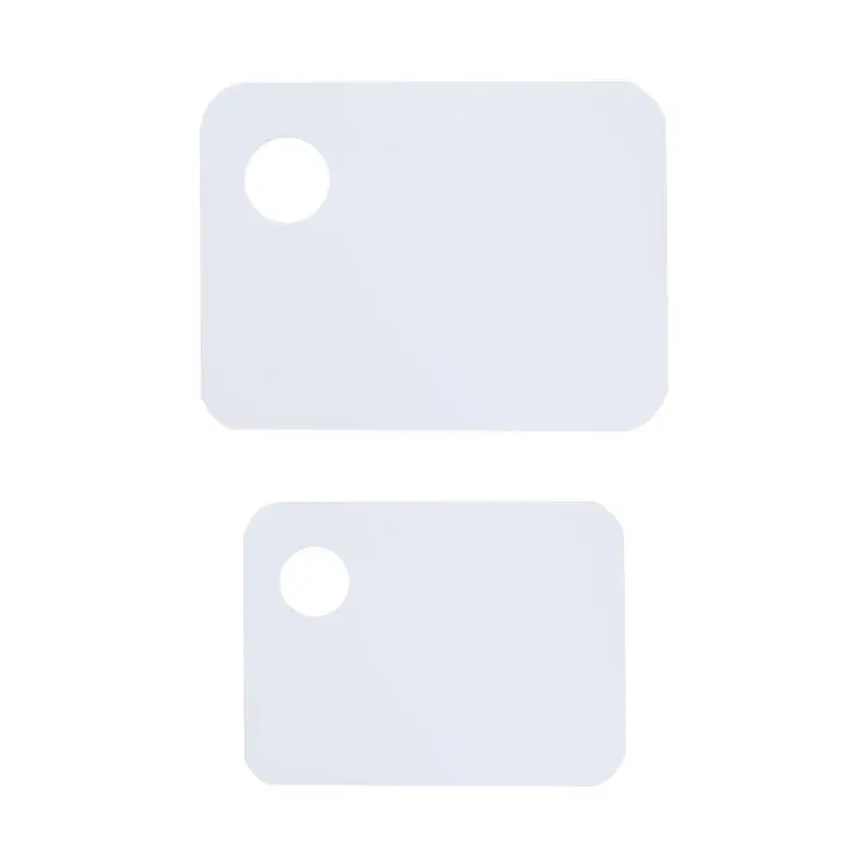 

H05B Square Acrylic Transparent Paint Palette Watercolor Makeup Oil Painting Art Supplies