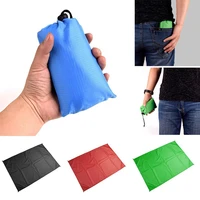 outdoor camping mat lightweight waterproof mini folding beach picnic mat portable moisture pad travel hiking equipment
