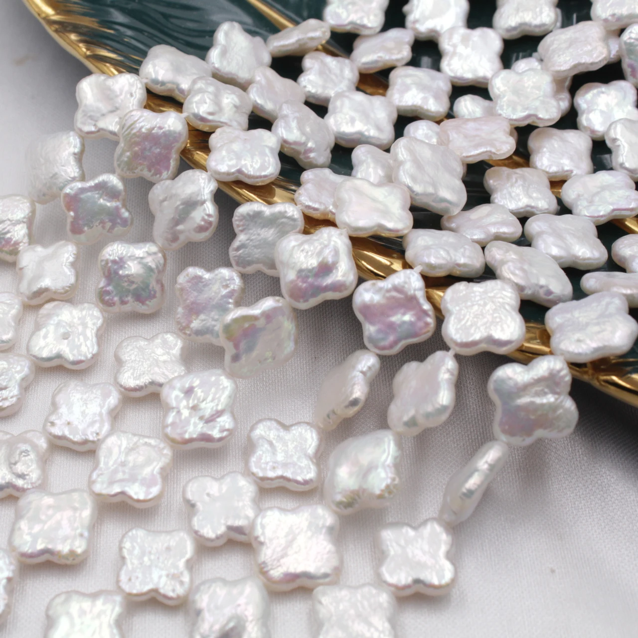 

Natural High-quality Freshwater Real Pearl 4.5-5mm Quadrangular Loose Beads Handmade DIY Jewelry Making Ladies Jewelry