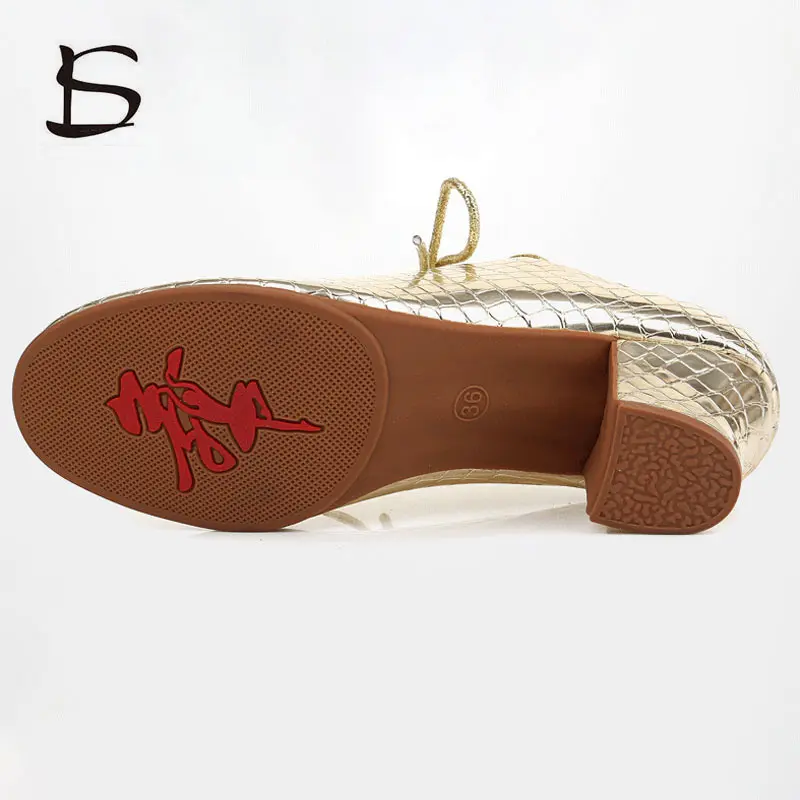 Women Latin Ballroom Dance Shoes Ladies Girls Modern Jazz Dance Shoes Silver PU Leather Black Salsa Dancing Shoes Teacher Shoe