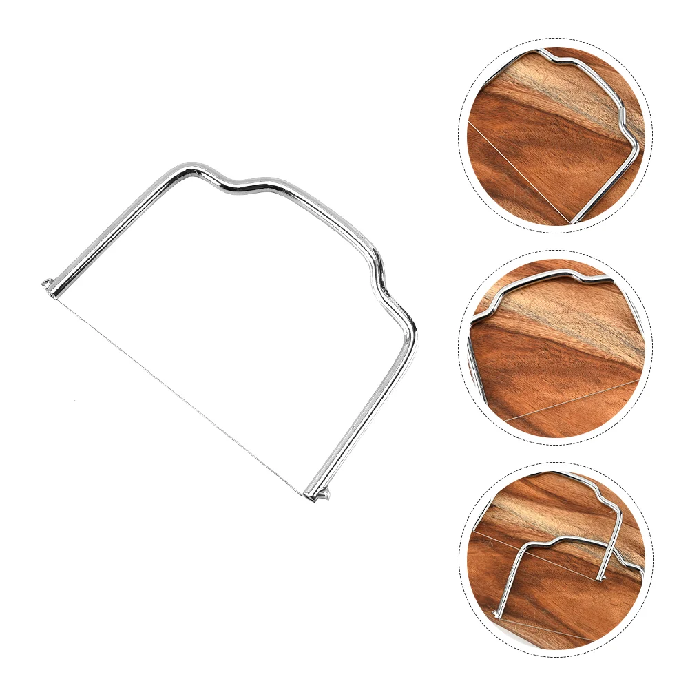 

2pcs Cake Slicer Cheese Slitter Durable Cake Cutter Home Kitchen Supplies