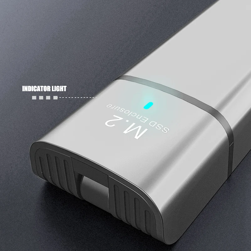 

TYPE-C Hard Drive Enclosure M.2 NVME Hard Drive Enclosure Solid State Mobile Hard Drive Enclosure