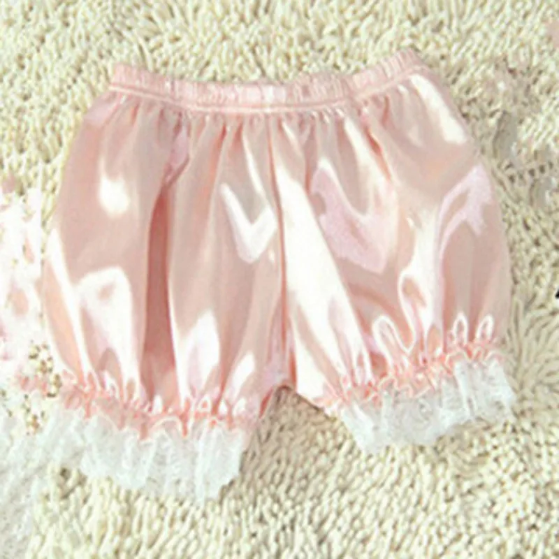 

Anti Exposure Lolita Cosplay Lace Women Bubble Bloomer Under Shorts Elastic Lantern Shorts Black White Women Shorts Wholesale