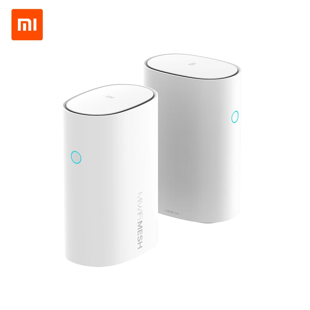 Wi Fi роутер Xiaomi Mi сетчатый 2 4 + 5 ГГц ядра 256 Мб|Беспроводные роутеры| |