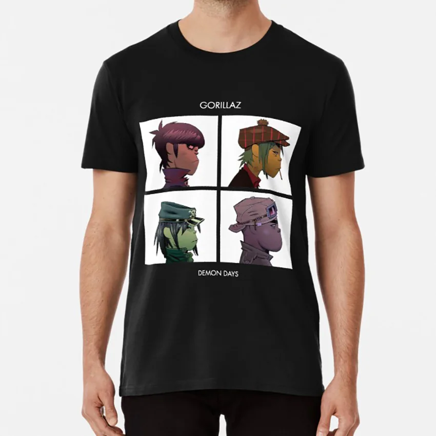 Футболка Demon Days демон | Мужская одежда
